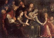 Bernaert de Ryckere The Death of Lucretia France oil painting artist